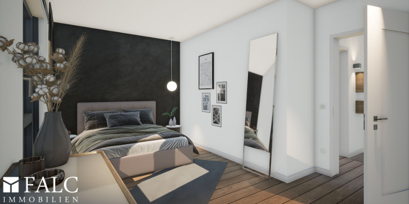 Traumhaus schlüsselfertig in Buttenwiesen Frauenstetten – Schlafzimmer